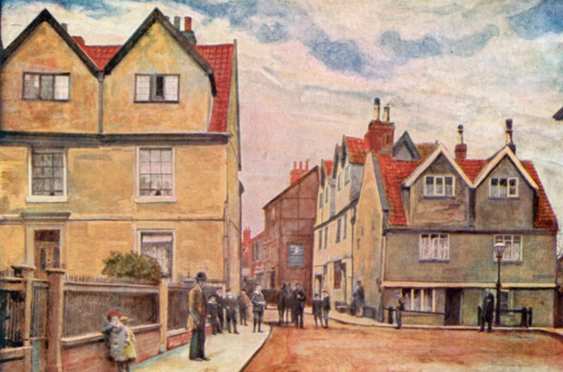 Planície de São Bento (cor litho) de George Parsons Norman
