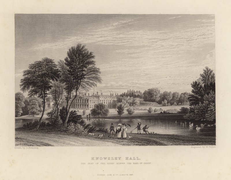 Knowsley Hall de George Pickering