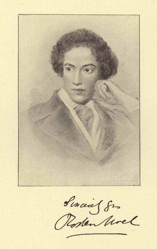 Roden Noel, poeta inglês de George Richmond