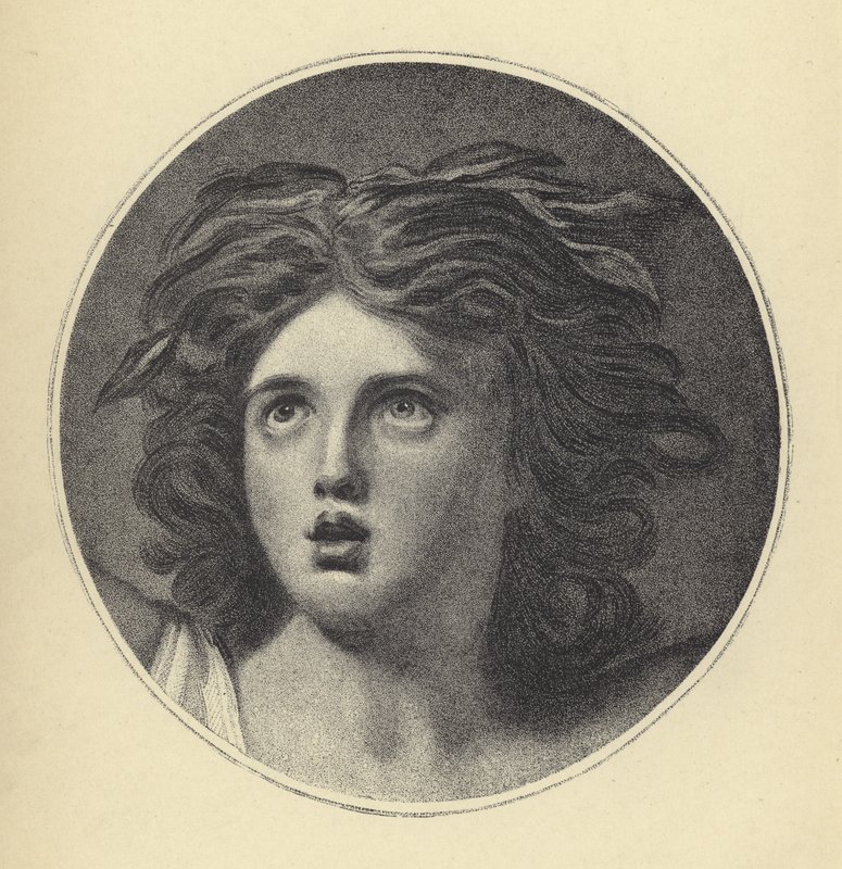 Lady Hamilton como Cassandra de George Romney
