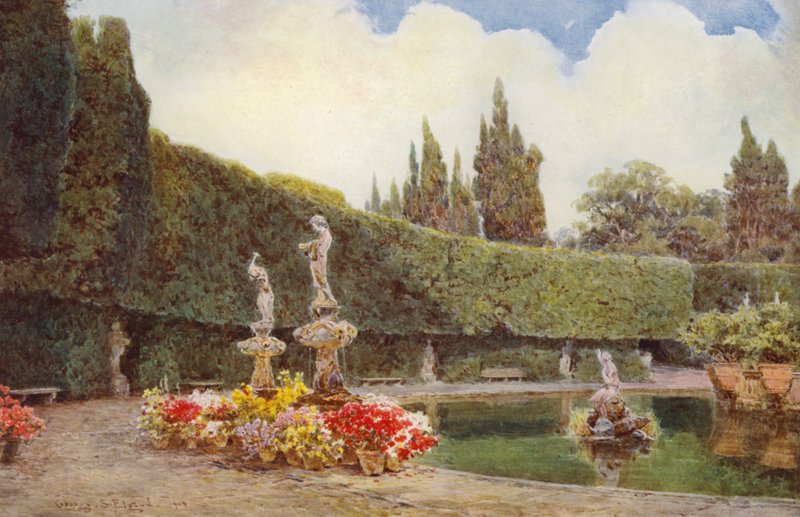 Jardins italianos: Vasca dell
