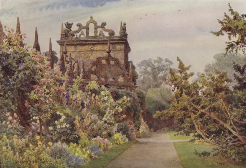 The Forecourt, Hardwick de George Samuel Elgood