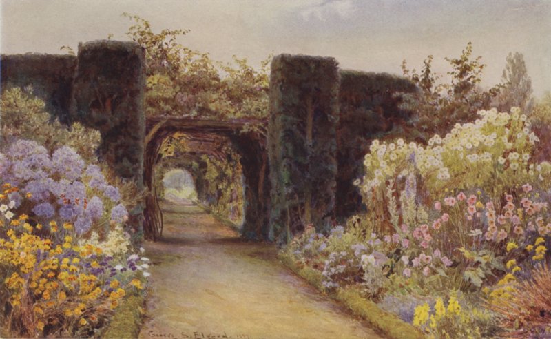 O Pergola, Grande Tangley de George Samuel Elgood