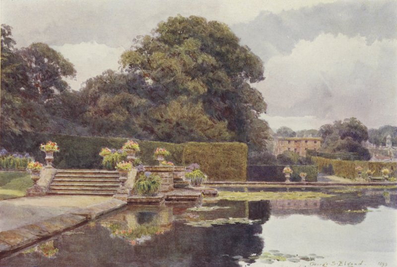 A piscina, bramham de George Samuel Elgood