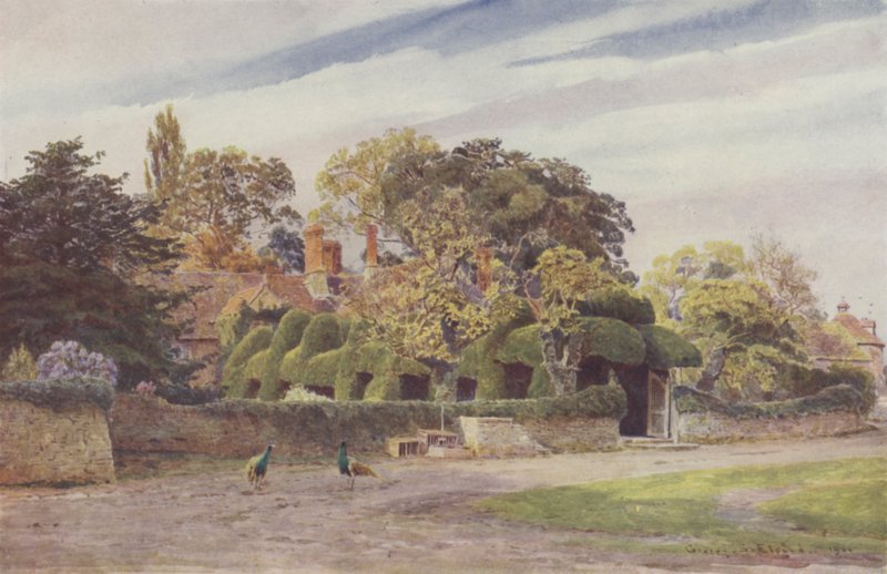 Os doze apóstolos, Cleeve Prior de George Samuel Elgood