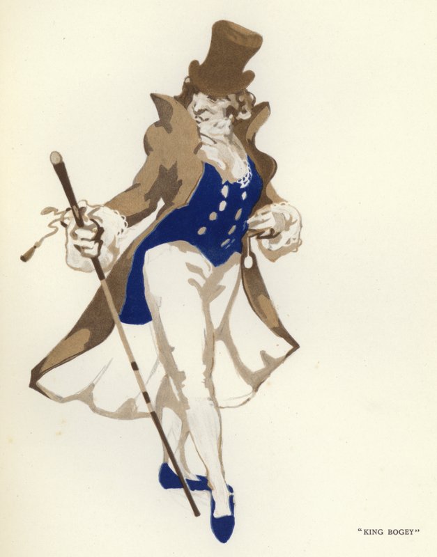 Ilustração para The Happy Hypocrite de Max Beerbohm (cor litho) de George Sheringham