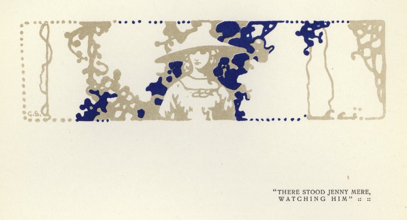 Ilustração para The Happy Hypocrite de Max Beerbohm (cor litho) de George Sheringham