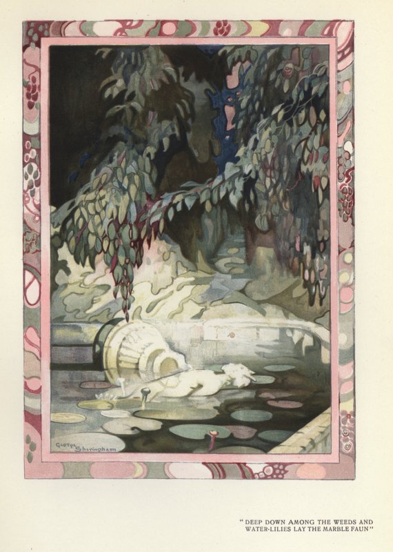 Ilustração para The Happy Hypocrite de Max Beerbohm (cor litho) de George Sheringham