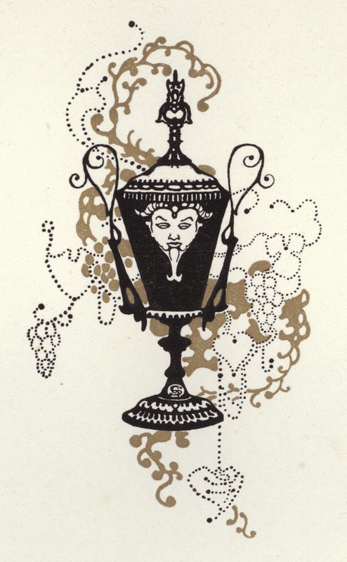 Ilustração para The Happy Hypocrite de Max Beerbohm (cor litho) de George Sheringham