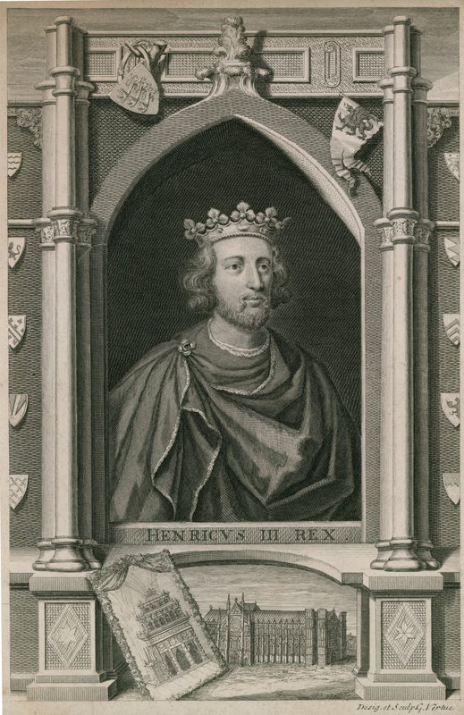 Henricus III Rex (gravura) de George Vertue