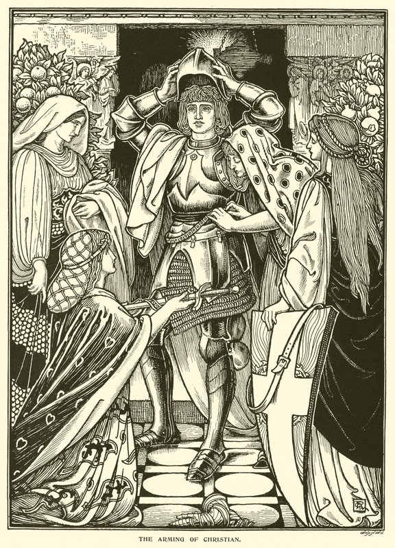 O Armamento do Cristão (gravura) de George Woolliscroft Rhead