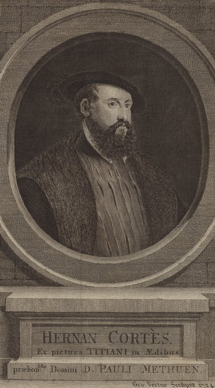 Hernan Cortes, conquistador espanhol de George after Vertue
