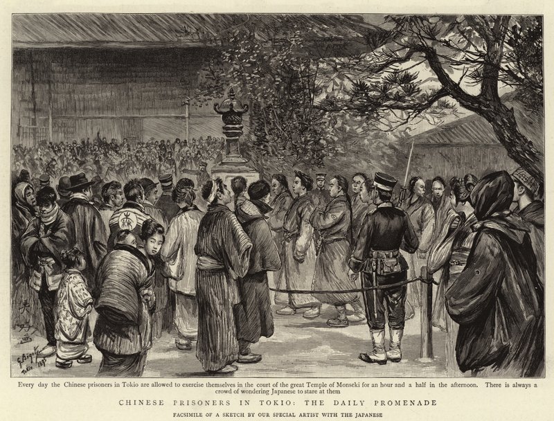 Prisioneiros Chineses em Tokio, o Passeio Diário de Georges Ferdinand Bigot