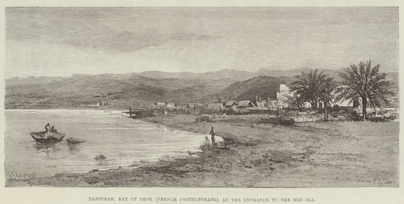 Tajourah, Baía de Obok (protetorado francês), na entrada do Mar Vermelho de Georges Fraipont