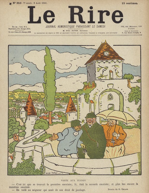 Ilustração para o riso de Georges Delaw