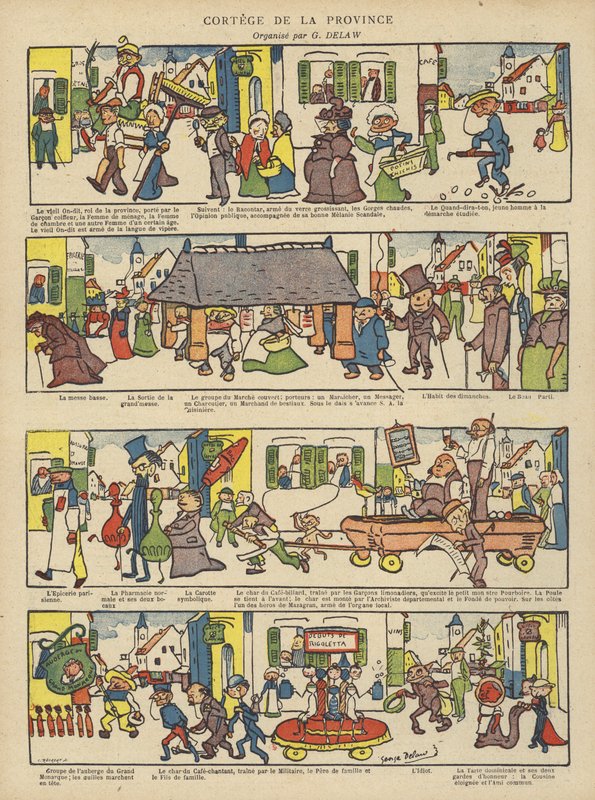 Ilustração para o riso de Georges Delaw