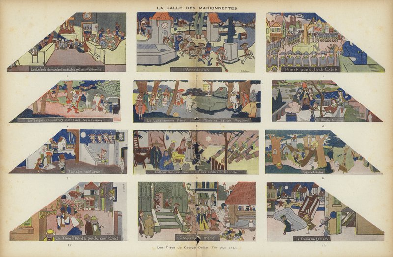 Ilustração para o riso de Georges Delaw