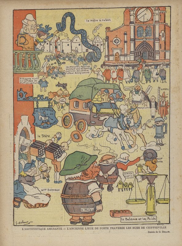 Ilustração para o riso de Georges Delaw