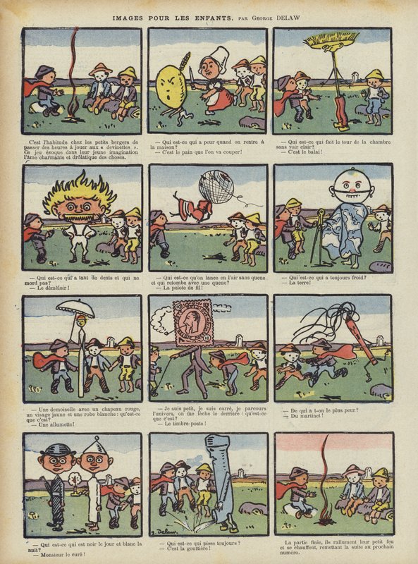 Ilustração para o riso de Georges Delaw
