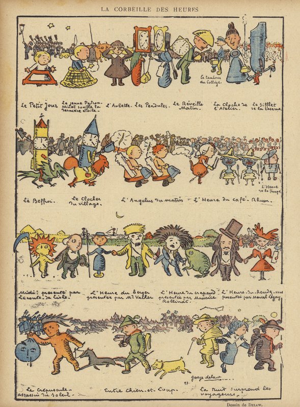 Ilustração para o riso de Georges Delaw
