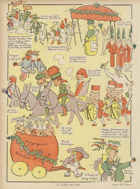 Ilustração para o riso de Georges Delaw