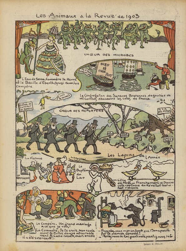 Ilustração para o riso de Georges Delaw