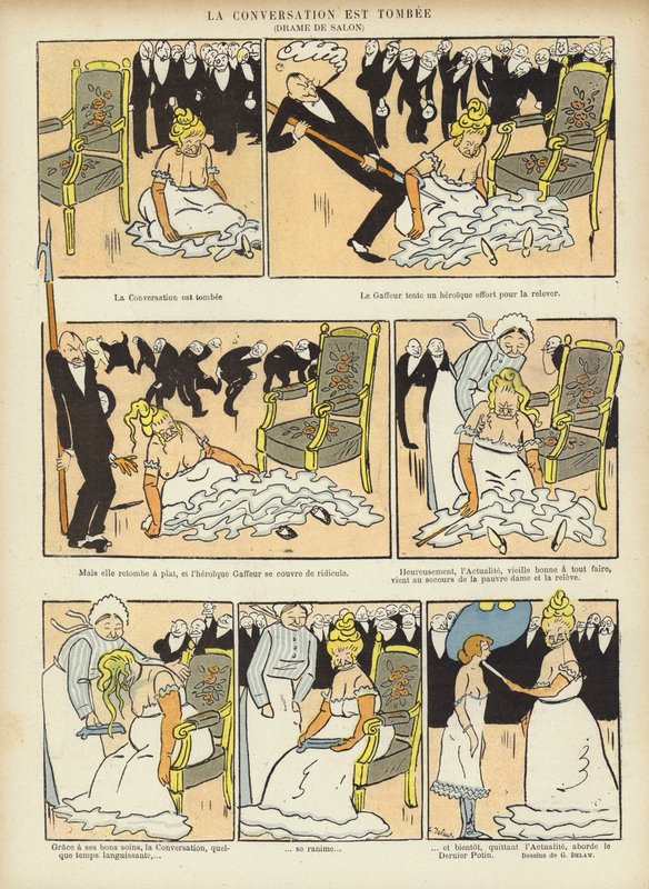 Ilustração para o riso de Georges Delaw