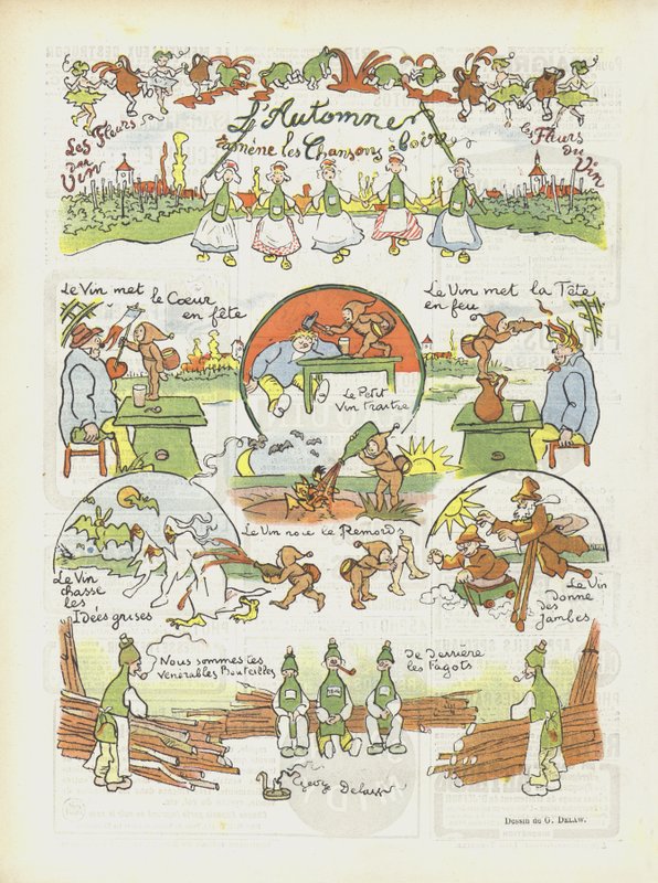 Ilustração para o riso de Georges Delaw