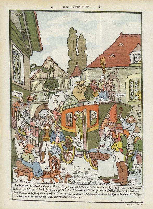 Ilustração para o riso de Georges Delaw