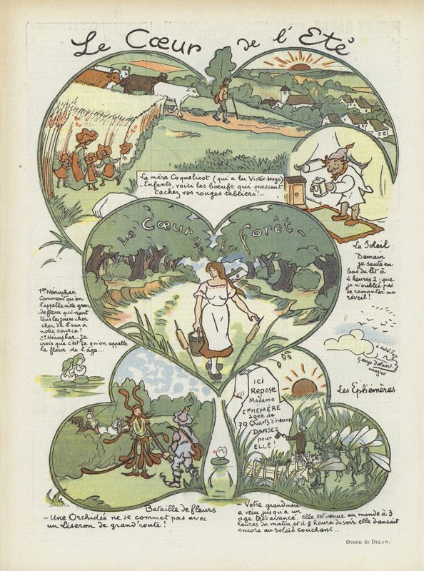 Ilustração para o riso de Georges Delaw