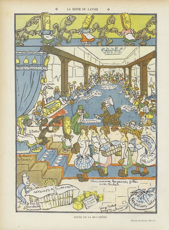 Ilustração para o riso de Georges Delaw