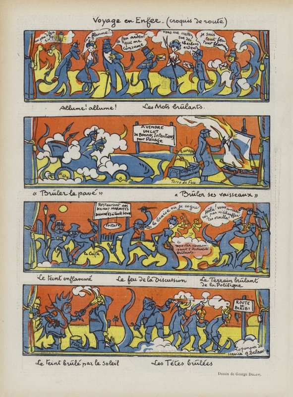 Ilustração para o riso de Georges Delaw