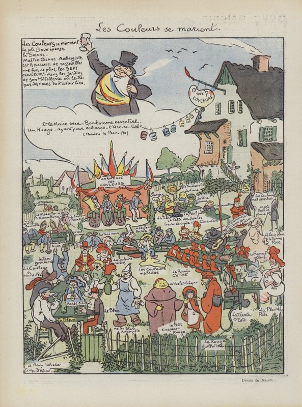 Ilustração para o riso de Georges Delaw