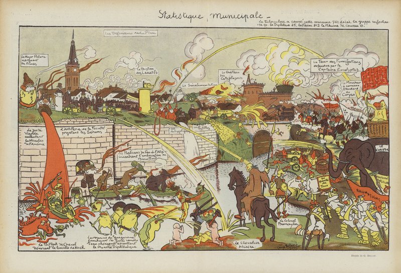 Ilustração para o riso de Georges Delaw