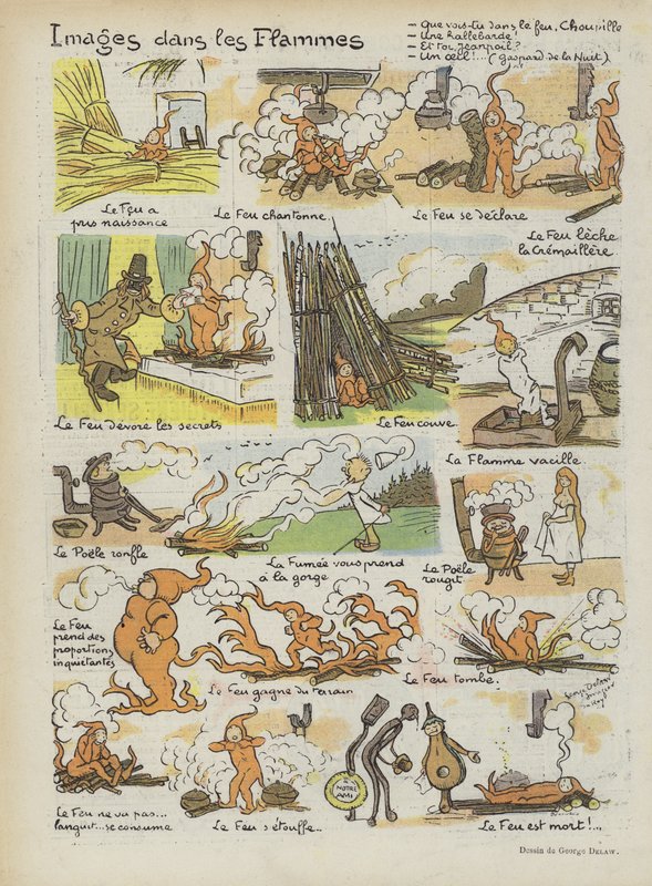 Ilustração para o riso de Georges Delaw