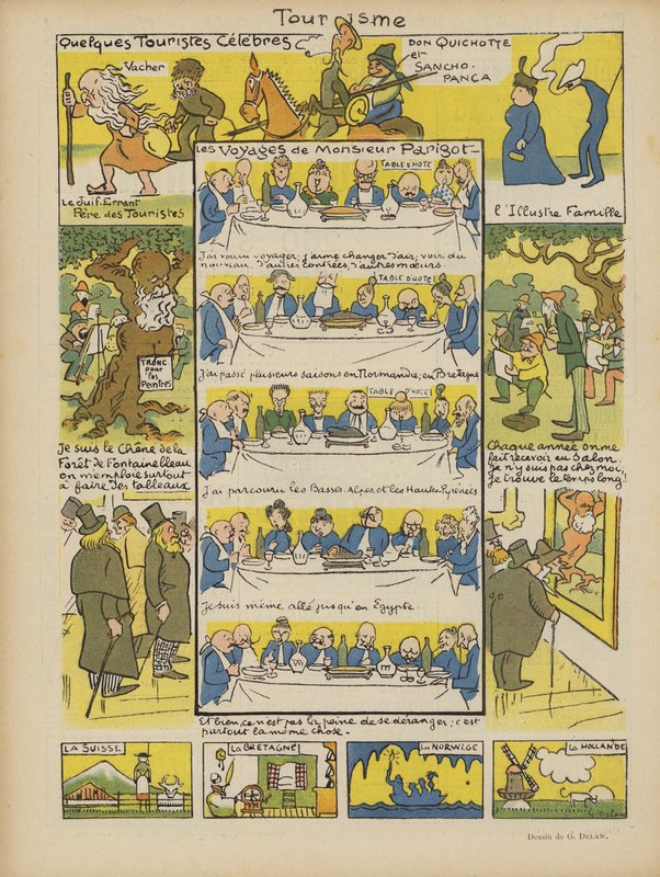 Ilustração para o riso de Georges Delaw
