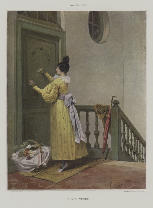 Estou chegando (eu estou) de Georges Jules Auguste Cain