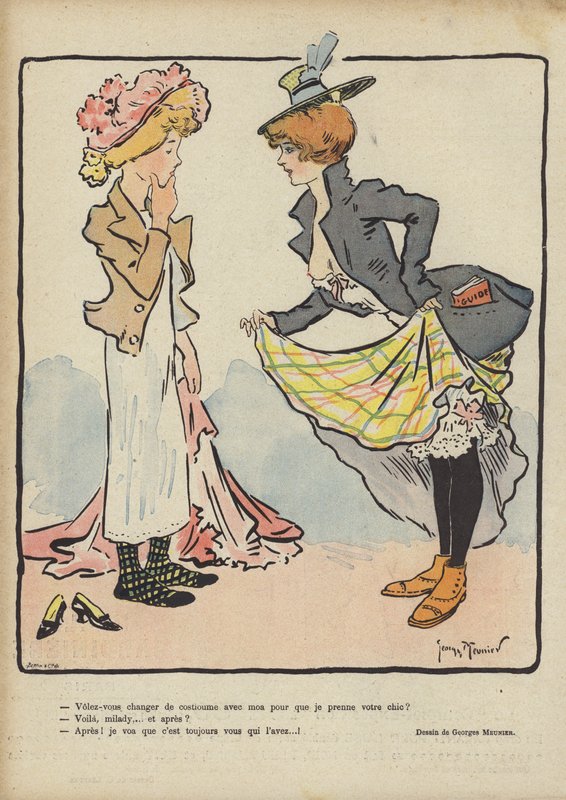 Ilustração para o riso de Georges Meunier