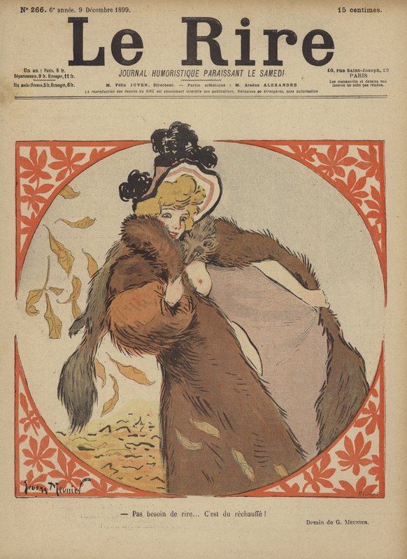 Ilustração para o riso de Georges Meunier
