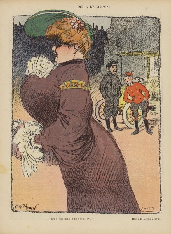 Ilustração para o riso de Georges Meunier