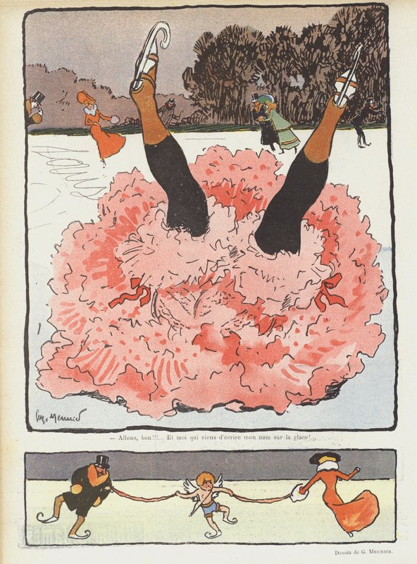 Ilustração para o riso de Georges Meunier