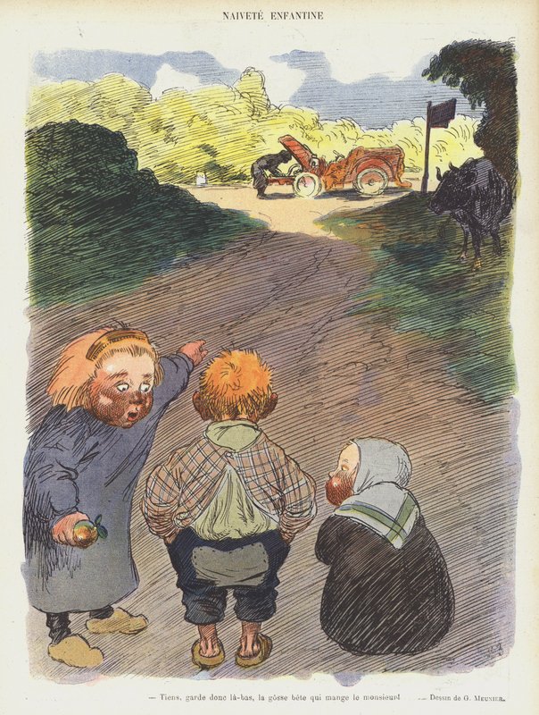 Ilustração para o riso de Georges Meunier