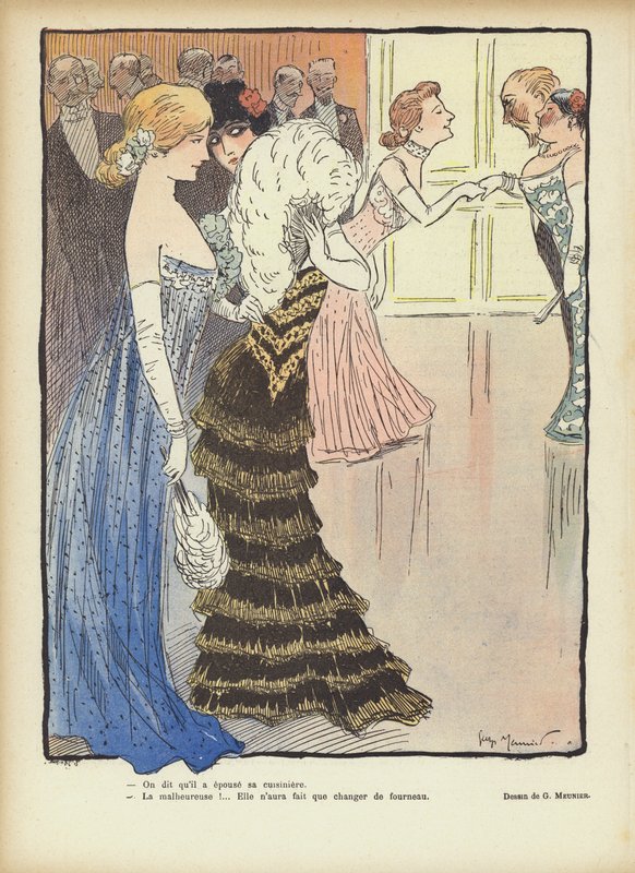 Ilustração para o riso de Georges Meunier