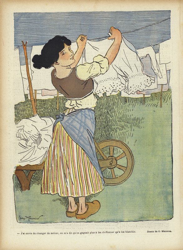 Ilustração para o riso de Georges Meunier