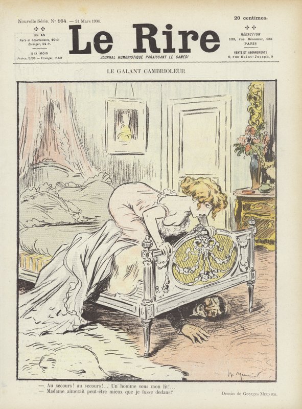 Ilustração para o riso de Georges Meunier