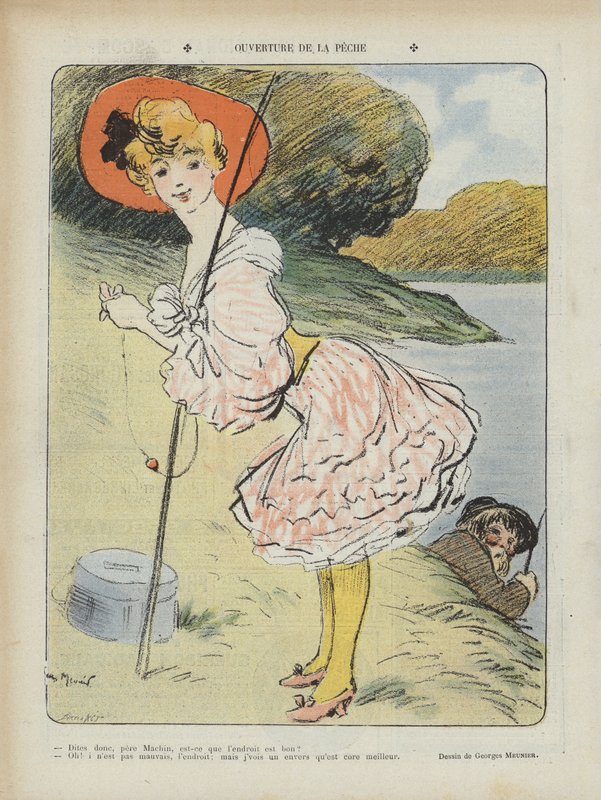 Ilustração para o riso de Georges Meunier
