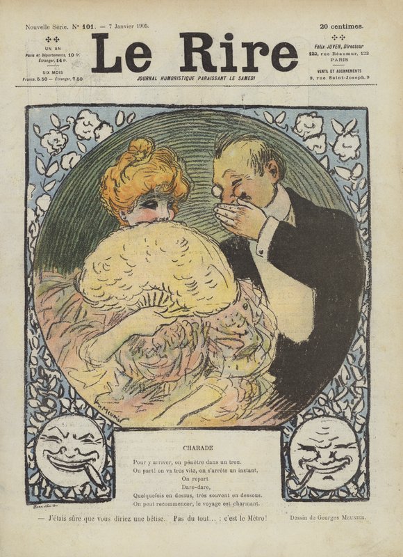 Ilustração para o riso de Georges Meunier