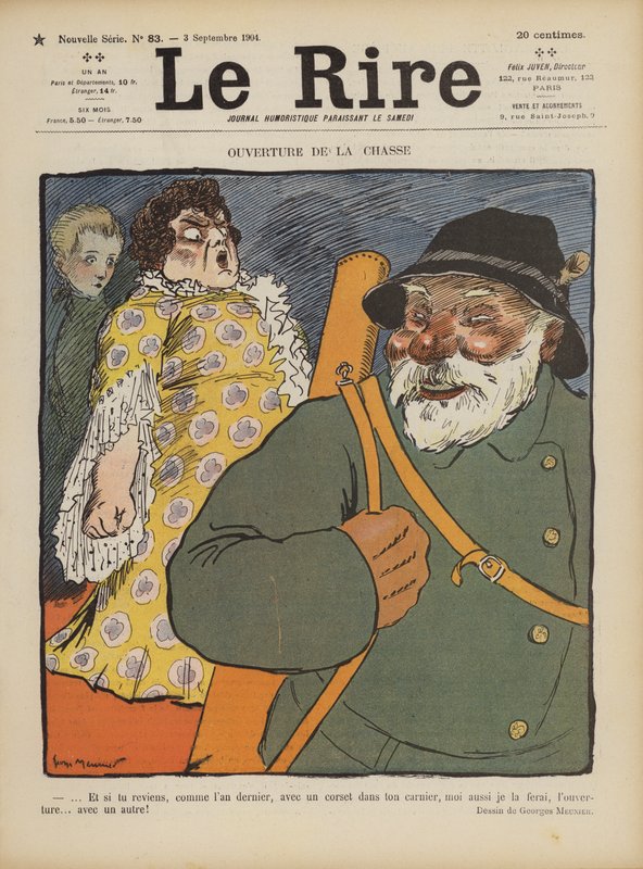Ilustração para o riso de Georges Meunier