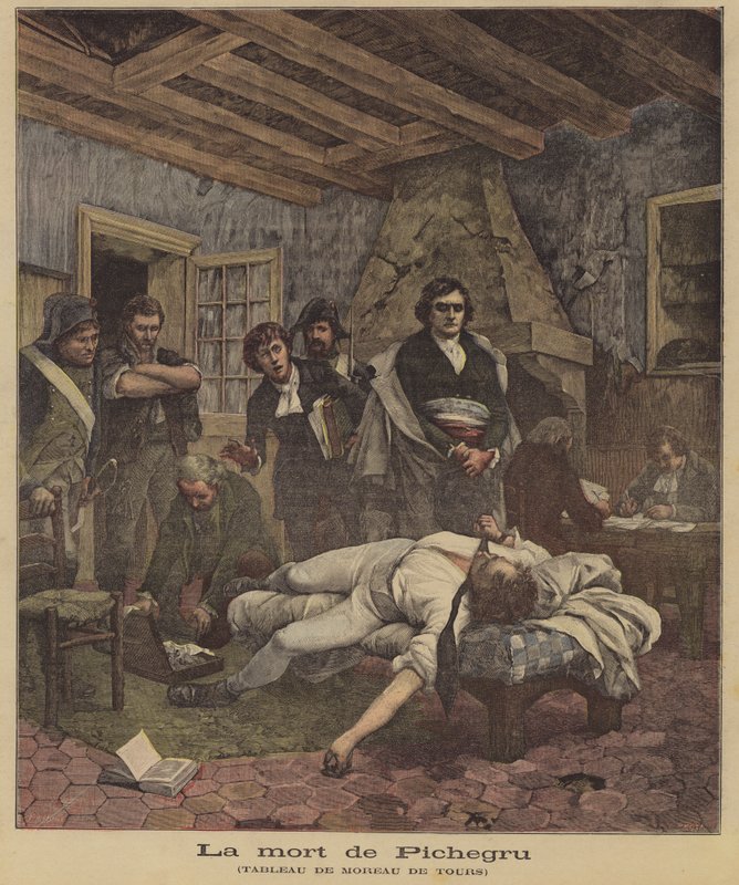 A morte de Pichegru de Georges Moreau de Tours