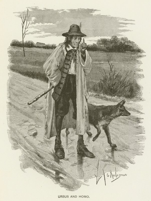 Ursus e Homo de Georges after Rochegrosse